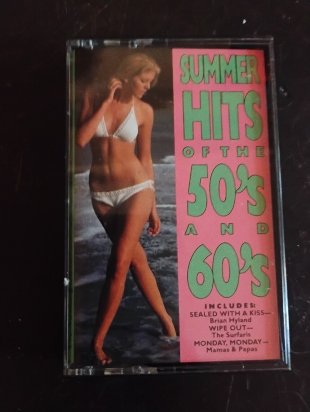 Vintage Summer Hits Of The 50s And 60s Cassette Tape MCA 1989 Compilation Vtg